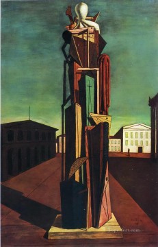 Giorgio de Chirico Painting - the great metaphysician 1917 Giorgio de Chirico Metaphysical surrealism